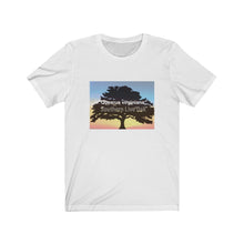 Load image into Gallery viewer, “Quercus virginiana” commonly known as Southern Live Oak - Unisex Jersey Short Sleeve Tee
