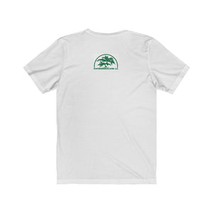 “Quercus virginiana” commonly known as Southern Live Oak - Unisex Jersey Short Sleeve Tee