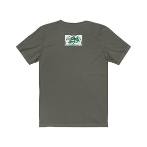 “Quercus virginiana” commonly known as the Southern Live Oak - Unisex Jersey Short Sleeve Tee